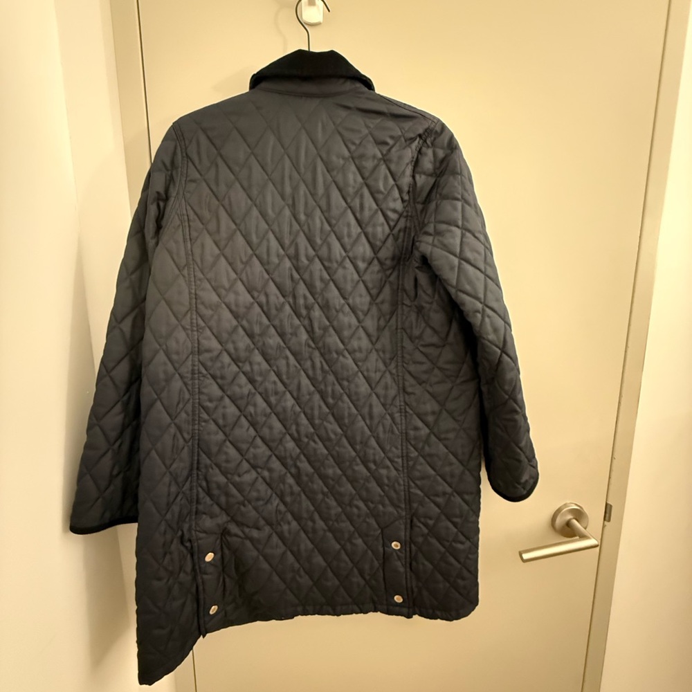 Barbour Tulip Corduroy Trim Quilted Jacket - Picture 7 of 8